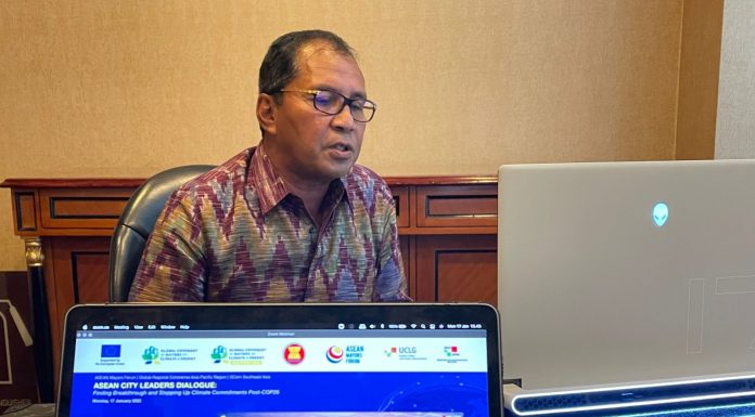 Walikota Danny Jadi Pembicara di ASEAN City Leaders Dialogue 2022