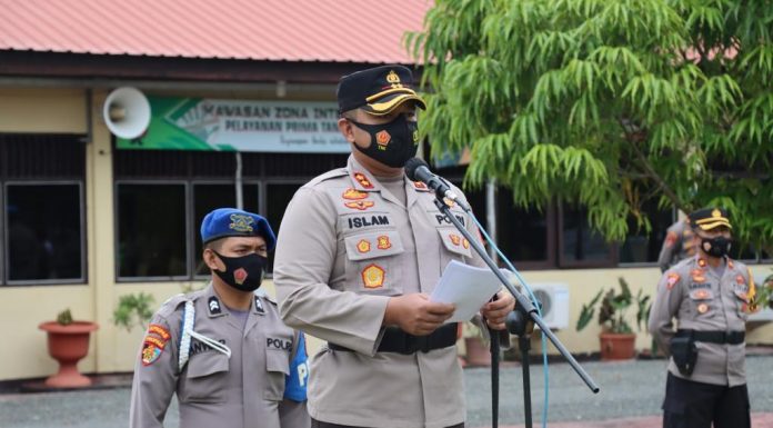 Kapolres Wajo Pimpin Upacara Hari Kesadaran Nasional