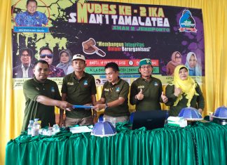Mubes Ke-2 IKA SMAN 2 Jeneponto Berjalan Lancar Dan Sukses, Rais Awin Terpilih Melalui Voting