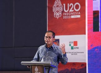 Jadi Narasumber Road to G20, Walikota Danny Pomanto Paparkan Pertumbuhan Ekonomi Makassar Lewat Digitalisasi