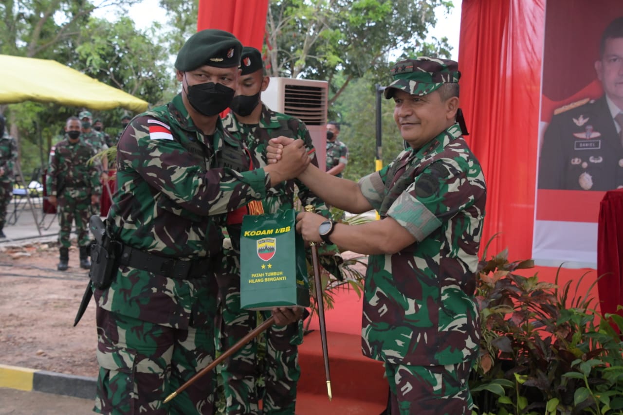 Brigjen Tni Jimmy Dampingi Pangdam I Bukit Barisan Berangkatkan 400