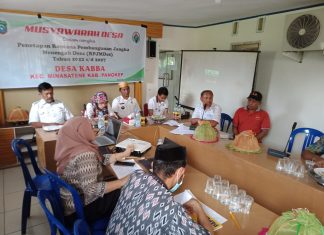 Desa Ka’bah Musdes Rampungkan Penetapan RPJMDes Tahun 2022 S/D 2027 di Pangkep