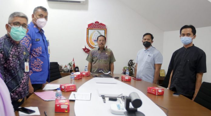 Sekda Kota Makasar M.Ansar Ikuti Rakor Kestabilan Harga Dalam Menyambut Bulan Suci Ramadhan 1443 H