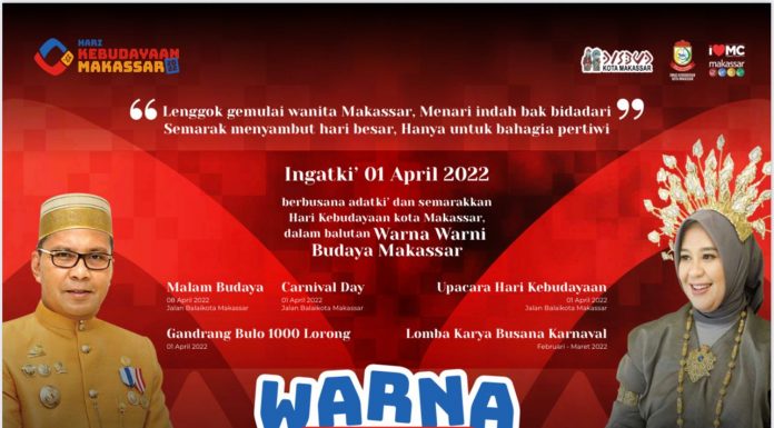 Pemkot Makassar Tetapkan 1 April Hari Kebudayaan, Semarakkan Parade Budaya