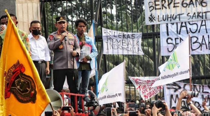 BEM Seluruh Indonesia, Sebut Aksinya Damai Dan Aspirasi Tersampaikan Dengan Baik