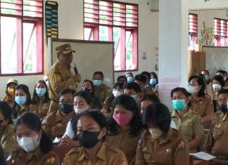 Dinas Pendidikan Sosialisasi Penggunaan Dana BOS Tingkat SD Bagi Kepsek dan Bendahara Sekolah
