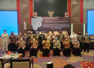Bupati Bone Ikuti Pembukaan Forum Koordinasi dan Konsultasi Reformasi Birokrasi di Claro Hotel Makassar