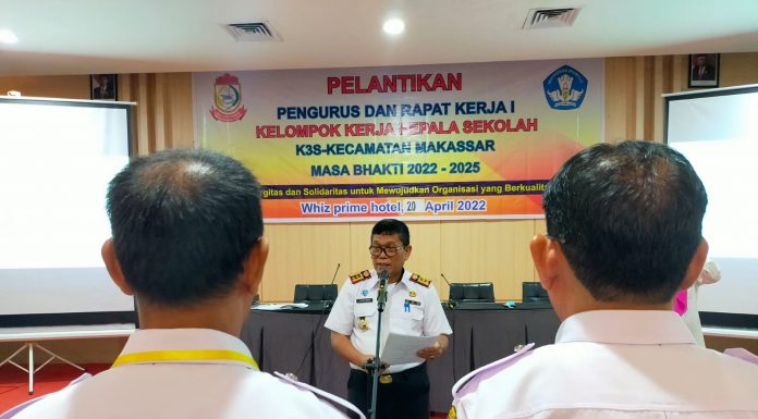 18 Revolusi Pendidikan, Kadisdik Lantik Pengurus Kelompok Kerja Kepala Sekolah (K3S)
