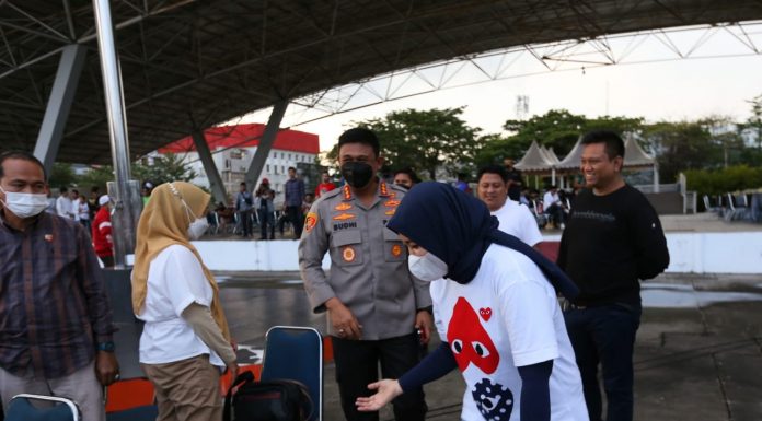 Rangkul Anak Muda Makassar, Wawali Fatmawati Rusdi Deklarasikan Anti Balap Liar di Lapangan Karebosi