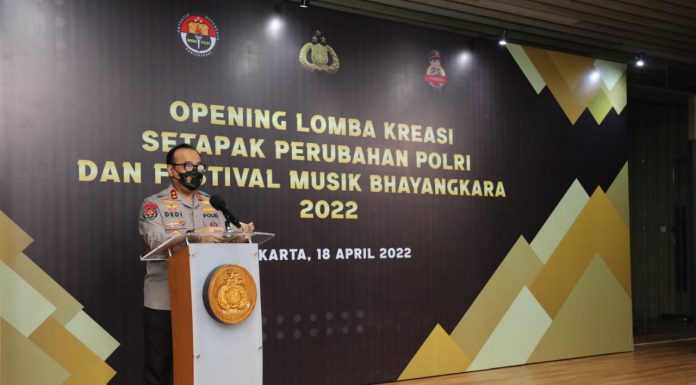Polri Gelar Lomba Kreasi Setapak Perubahan Dan Festival Musik Bhayangkara