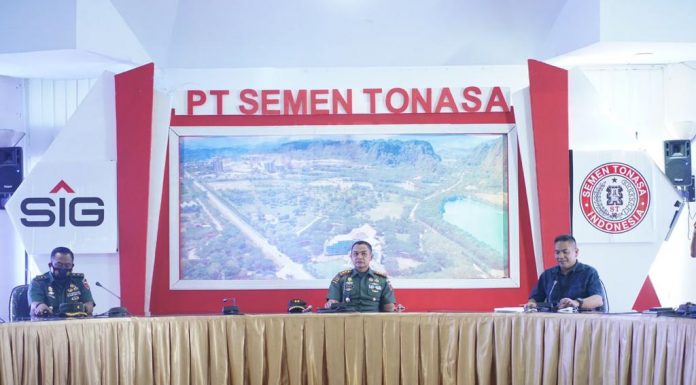 PT Semen Tonasa dan Kodim Pangkep Adakan Sosialisasi Komponen Cadangan
