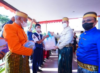 Bupati MYL Launching Inovasi Pasti Cerdas Upaya Tingkatkan IPM di Hardiknas Pangkep