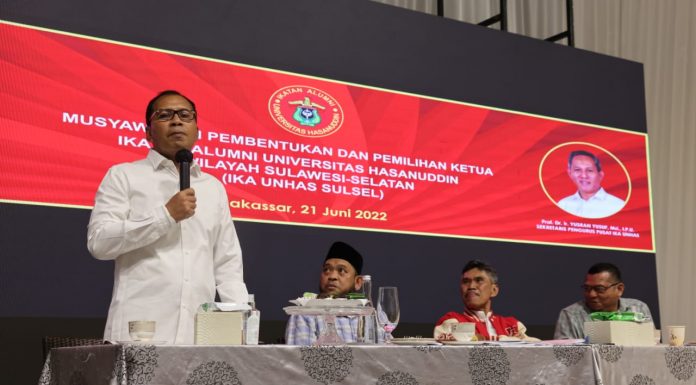Walikota Danny Pomanto Terpilih Memimpin IKA Unhas Sulsel, Ajak Alumni Kembangkan Sulawesi Selatan