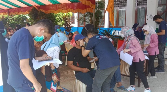 DPC Pormiki Pangkep, Bakti Sosial Deteksi Dini Pemeriksaan Kesehatan Mata Gratis