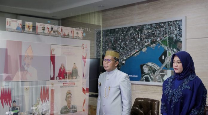 Peringatan Hari Lahir Pancasila, Walikota Makassar Ajak Warga Terapkan Nilai-nilai Pancasila, Danny: Bumikan Pancasila