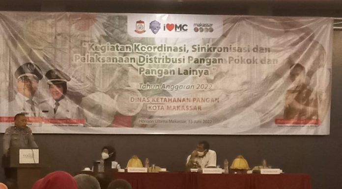 Dinas Ketahanan Pangan Makassar, Gelar Kegiatan Koordinasi Singkronisasi dan Pelaksanaan Distribusi Pangan