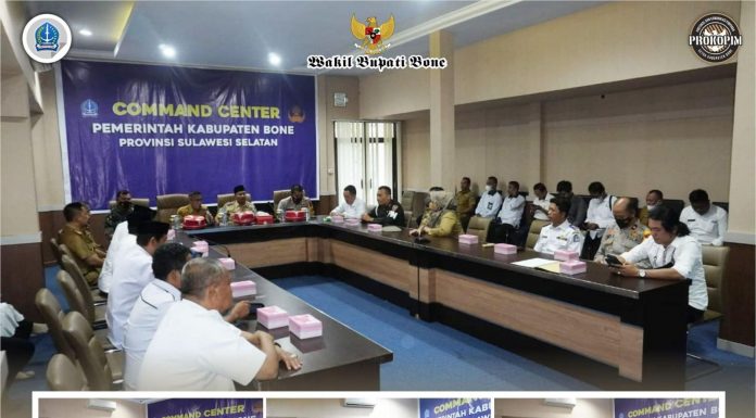 Wakil Bupati Bone Drs. H. Ambo Dalle Pimpin Rapat Pemantapan Pemberangkatan Jamaah Haji Kabupaten Bone