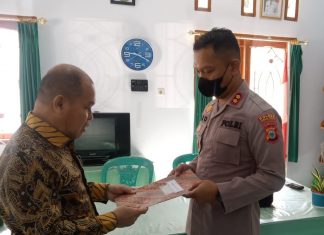 Polres Toraja Utara Resmi Terima Sertifikat Tanah Hibah, Diserahkan Langsung Kakan Pertanahan Ke Kapolres Torut