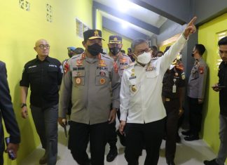 Jelang Liga 1 Pertandingan PSM vs Bali United, Kapolda Sulsel Tinjau Langsung Kesiapan Stadion Gelora BJ Habibie