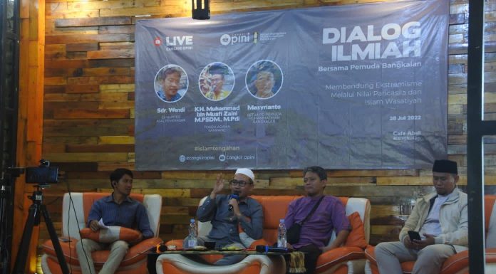 Cegah Radikalisme, Cangkir Opini Gelar Dialog Ilmiah Bersama Pemuda Bangkalan