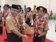 Ketua Kwarcab Pangkep Kukuhkan Pramuka Garuda Dan Peserta Jamnas XI Wakil Kabupaten Pangkep