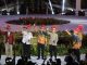 Menparekraf Sandiaga Uno dan Termasuk Tiga Tokoh Nasional Terima Badik Pusaka dari Tobarania Khas Makassar di F8