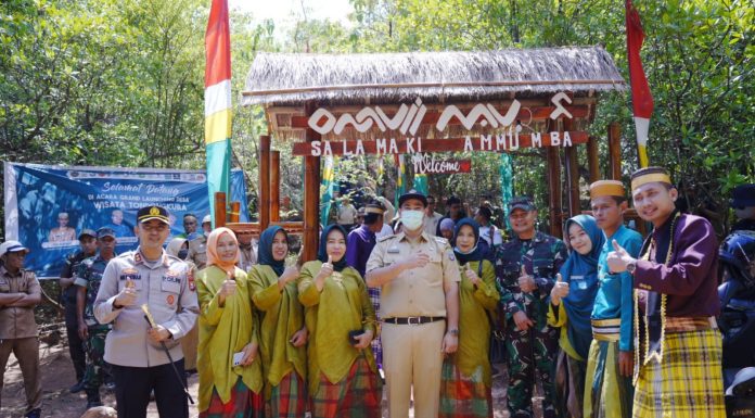 Bupati Pangkep MYL Resmikan Desa Wisata Tondong Kura di Pangkep