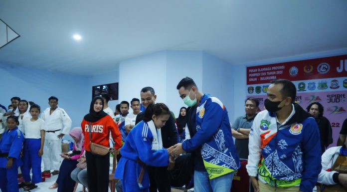 Bupati MYL Beri Dukungan Langsung ke Atlet Pangkep Yang Bertanding di Ajang Porprov Ke-XVII di Sinjai