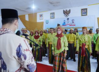 Bupati MYL Lantik Pengurus Dewan Kesenian di Pangkep