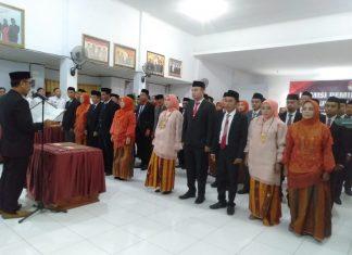 Bupati Bantaeng Hadir dalam Pelantikan dan Pengambilan Sumpah Janji PPK Se Kabupaten Bantaeng