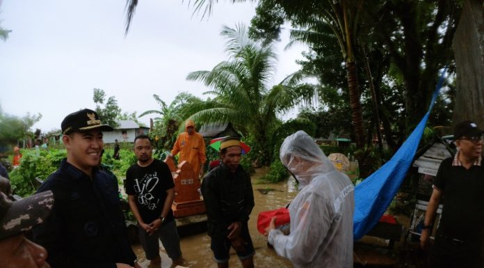 Bupati MYL dan Forkopimda Pantau Banjir di Pangkep