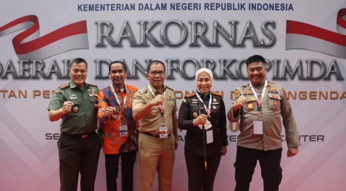 Rakornas Dibuka Presiden Joko Widodo Yang Dihadiri 4.545 Peserta, Walikota Danny : Stok Aman Berkat Kemandirian Masyarakat Lorong Wisata