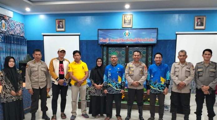 Polsek Bungoro Pangkep Kembali Gelar Program Police Goes To School di SMKN 2 Pangkep