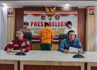 Polres Pangkep Press Release Kasus Penganiayaan yang Akibatkan Luka Berat