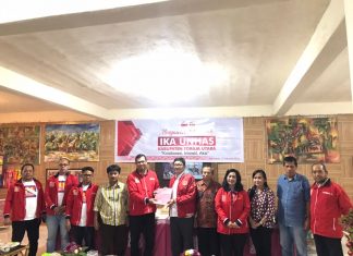 Wakil Bupati Toraja Utara Frederik Palimbong Pimpin IKA UNHAS Periode 2023 -2027