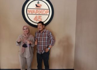 Ketua DPRD Sulsel Ina Kartika Silaturahmi dan Ngopi Bareng Di HUT 63 Pangkep