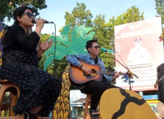Asyik Itu Ngabuburit di Bunderan Kota Madiun, Live Musiknya Nonjok Gaes