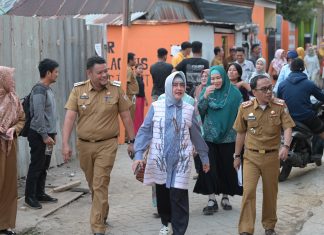 Pantau Maccini Sombala, Ketua TP PKK Makassar Indira Yusuf Ismail Pastikan Indikator Terpenuhi Jelang Lomba Kelurahan