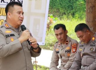 Kapolres Toraja Utara Berikan Saran Ke Personil Untuk Cegah Meluasnya Virus ASF Pada Babi