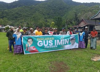 Deklarasi Komunitas Petani Desa Gattareng Barru, Dukung Gus Imin Sepenuh Hati