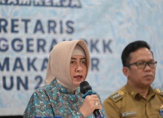 Ketua TP PKK Makassar Indira Yusuf Ismail Tekankan Ketelitian Kader dalam Pendataan Dasawisma