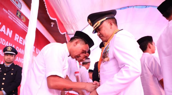 Momentum HUT Ke-78 RI, Bupati Dr.H. Ilham Azikin Hadiri Pemberian Remisi Rutan Kelas IIB Bantaeng