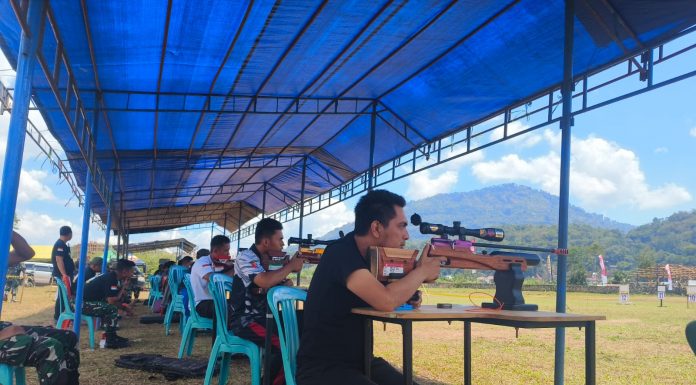 Kodim 1414/Tator Bersama Perbakin Gelar Lomba Menembak ‘Toraja Utara Shooting Competition’