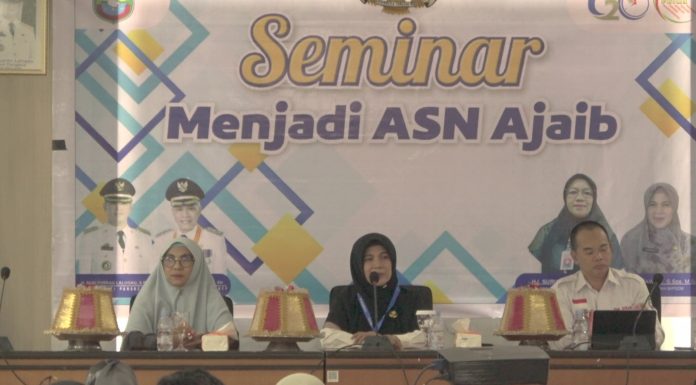 BKPSDM Pangkep Tingkatkan Nilai Spiritual ASN dengan Laksanakan Seminar ‘Menjadi ASN Ajaib’
