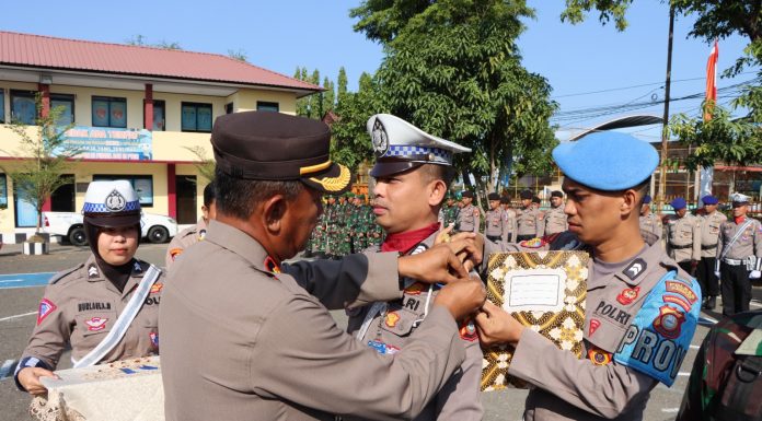 Polres Pangkep Mulai Ops Zebra Pallawa 2023, Hindari 7 Sasaran Pelanggaran Prioritas Ini
