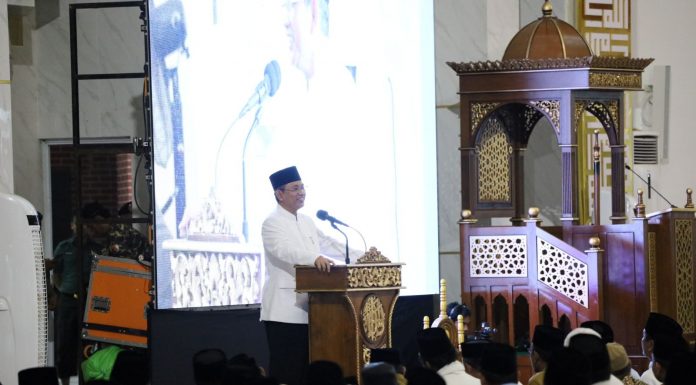 Ketua PWNU Sulsel Dr KH Hamzah Harun : Integrasi Pemerintah dan Ulama Ciptakan Kedamaian Umat