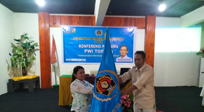 Konferensi Pertama PWI Toraja Sukses Terlaksana, Jerni Ma’guling Nahkodai PWI Toraja