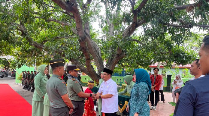 Pj Bupati Bantaeng Sambut Hangat Kedatangan Danrem 141 Toddopuli Dalam Persiapan Kedatangan KSAD TNI di Bantaeng