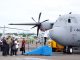 Panglima TNI Jenderal Agus Subiyanto Dampingi Presiden Jokowi Penyerahan Pesawat Super Hercules C-130 J
