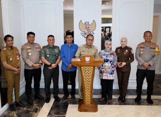 Walikota Makassar Danny Pomanto dan Forkopimda Makassar Tur Fasilitas Baru Kantor Balai Kota